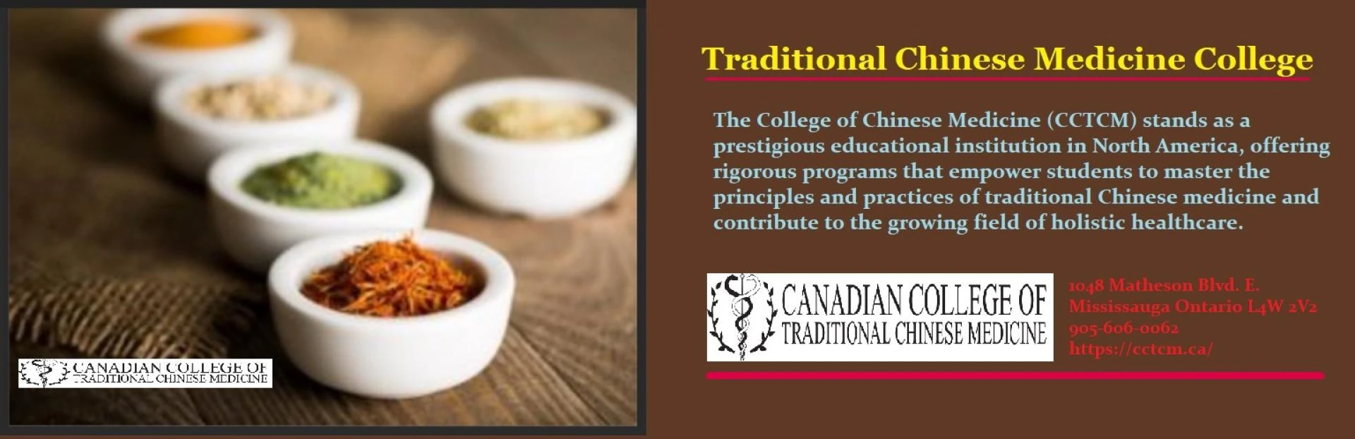 Traditional Chinese Medicine College | CCTCM