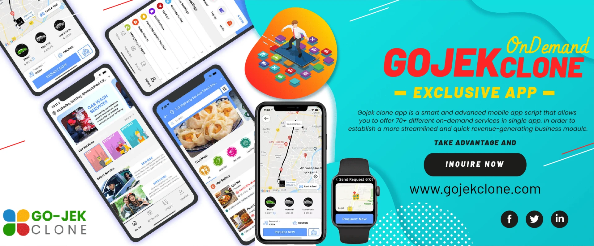 Why Gojek Clone Is The First Choice To Start A Multi Service Business?
