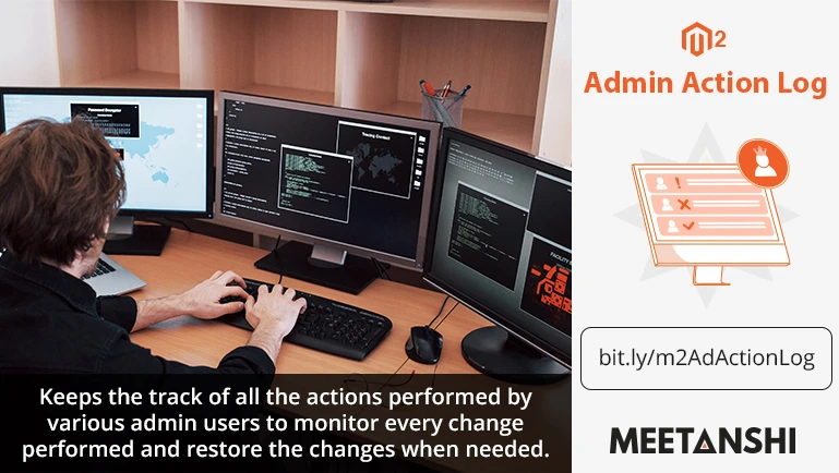 Magento 2 Admin Action Log