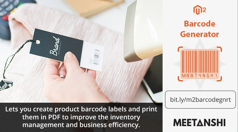 Magento 2 Barcode Generator