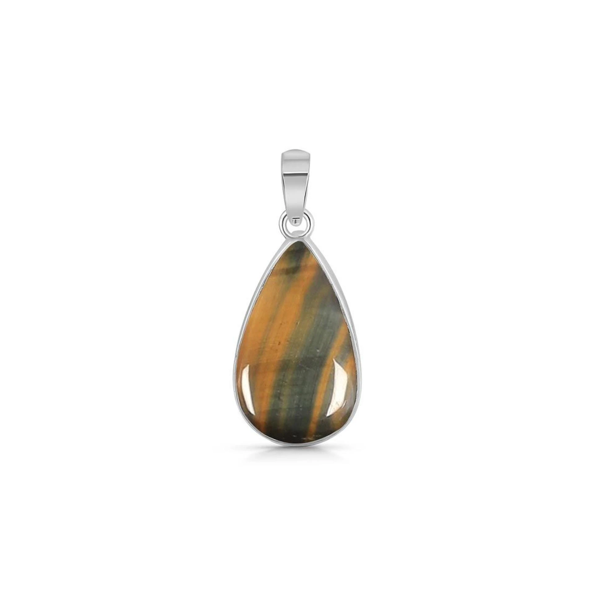 Blue Tiger Eye jewelry is made how?
