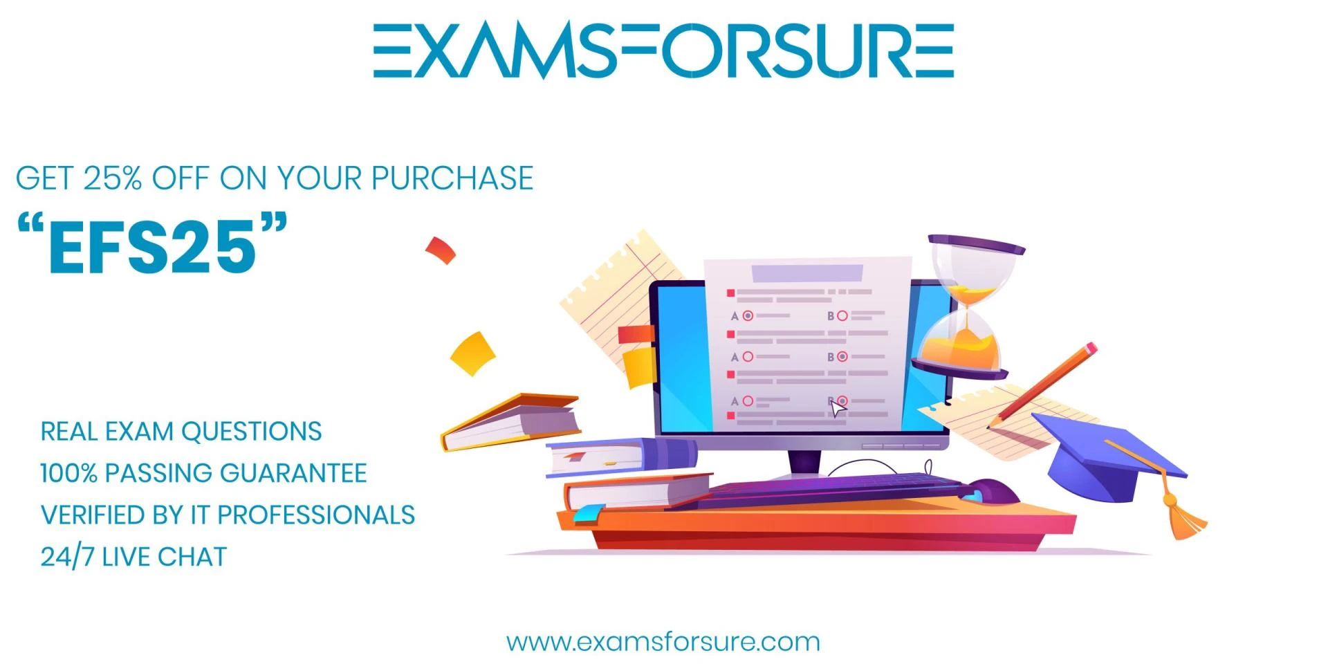 Free Updated SAA-C02 Exam | Coupon code "EFS25" | 25% OFF