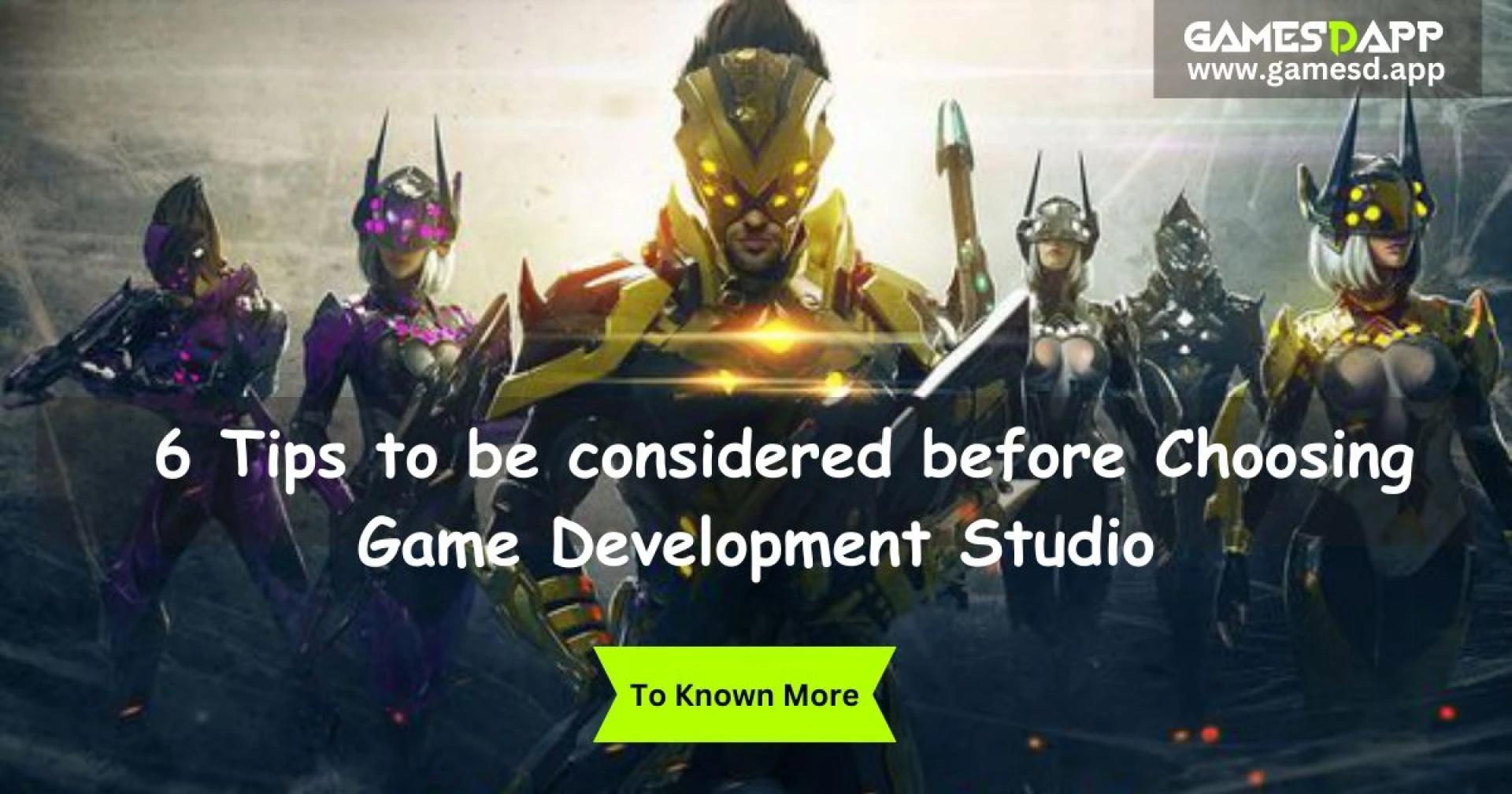 6 Tips to be Considered Before Choosing Game Development Studio
