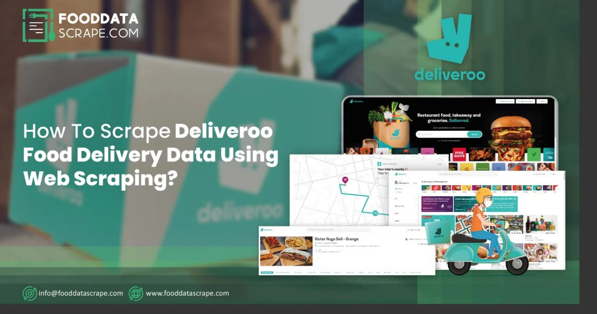 How to Scrape Deliveroo Food Delivery Data Using Web Scraping?