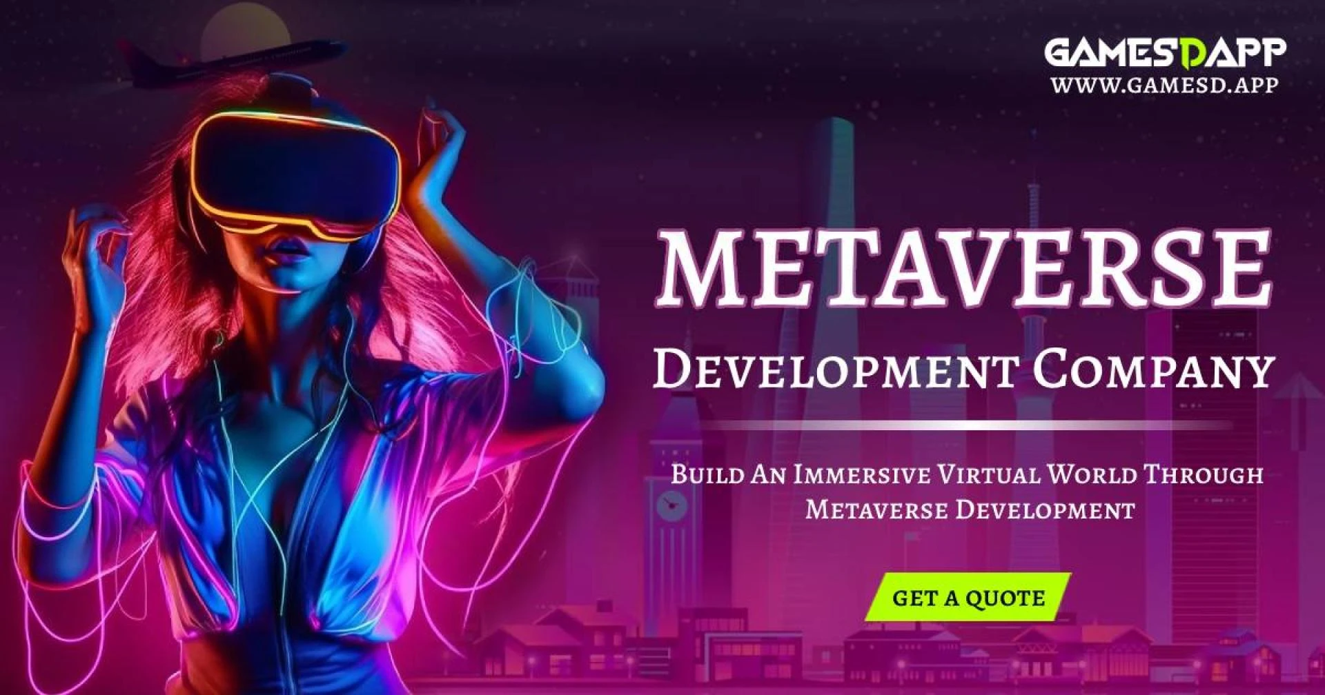 Top Noutch Metaverse Development Company - GamesDapp