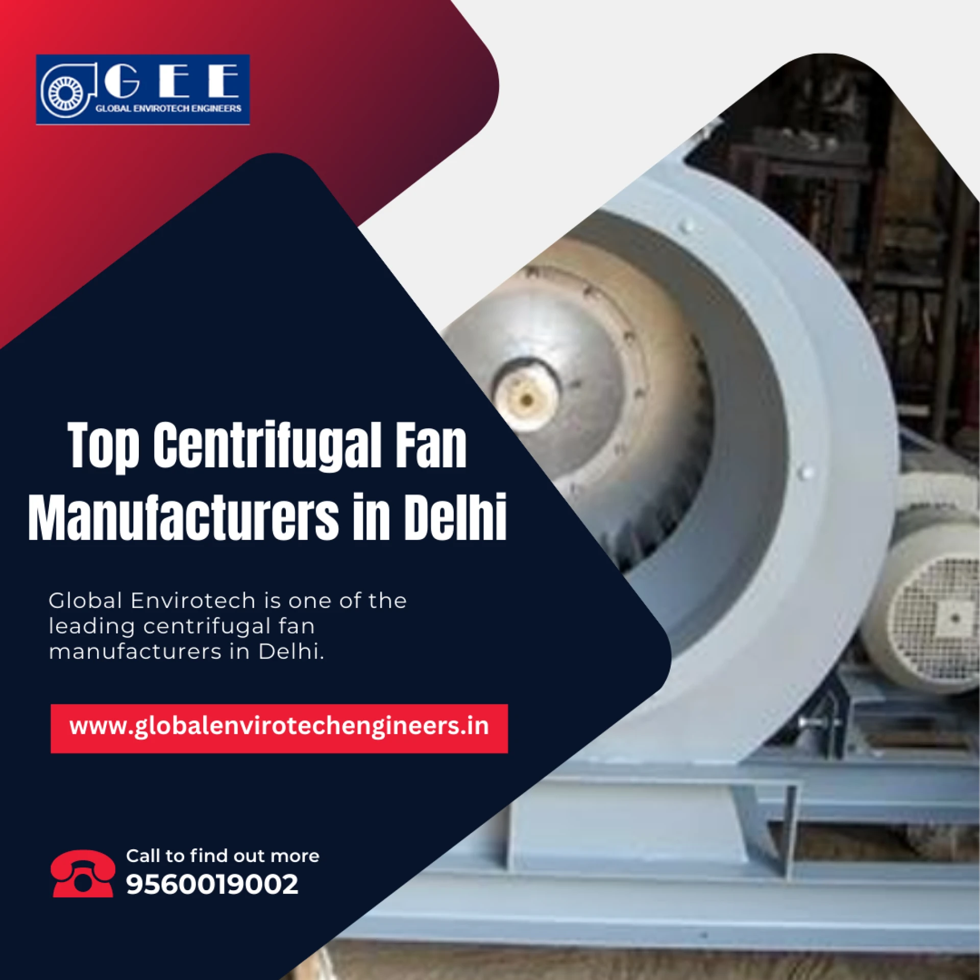 Top Centrifugal Fan Manufacturers in Delhi