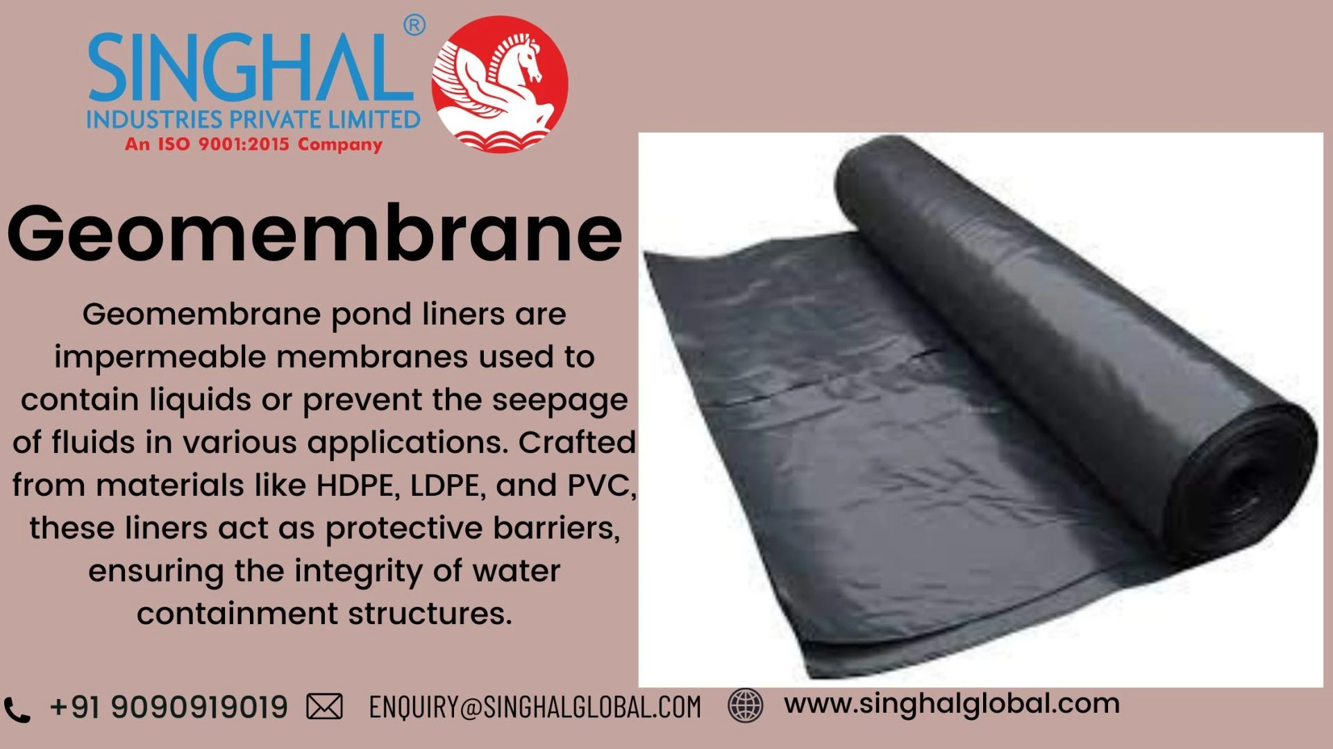 Geomembrane Pond Liners for Sustainable Water Management