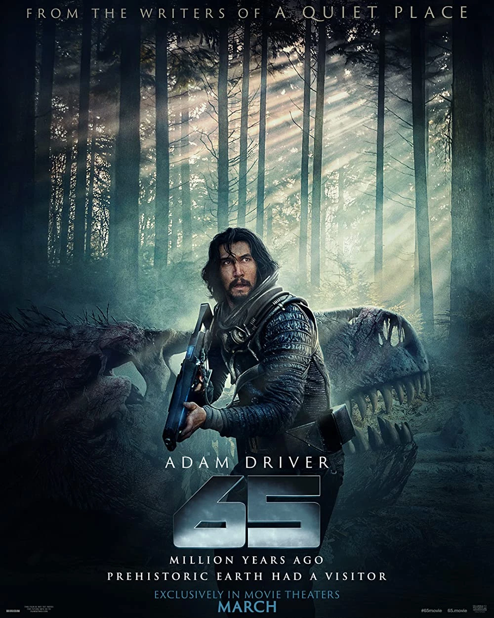 '65': Release Date, Cast, Trailer, and Everything We Know so Far About the Adam Driver Dinosaur Movie