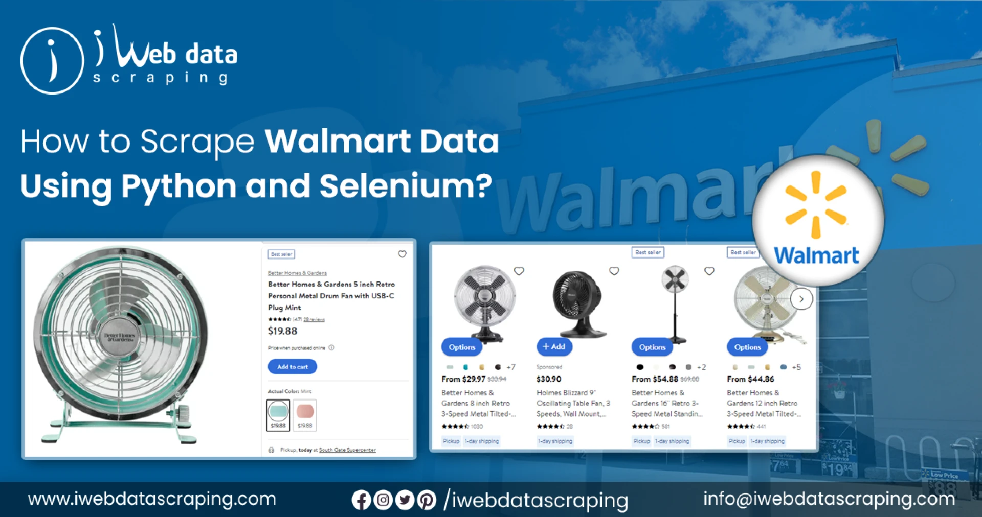 How To Scrape Walmart Product Data Using Python And Selenium?