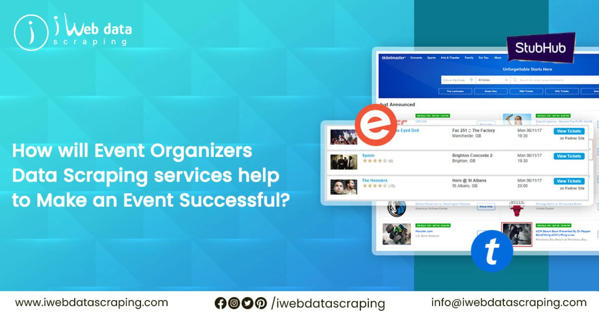 How Will Event Organizers Data Scraping Services Help To Make An Event Successful?