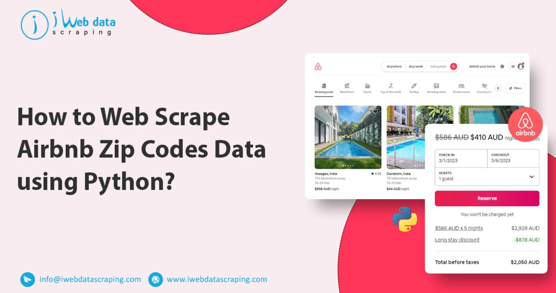 Scrape Airbnb zip codes data with | iWeb data Scraping