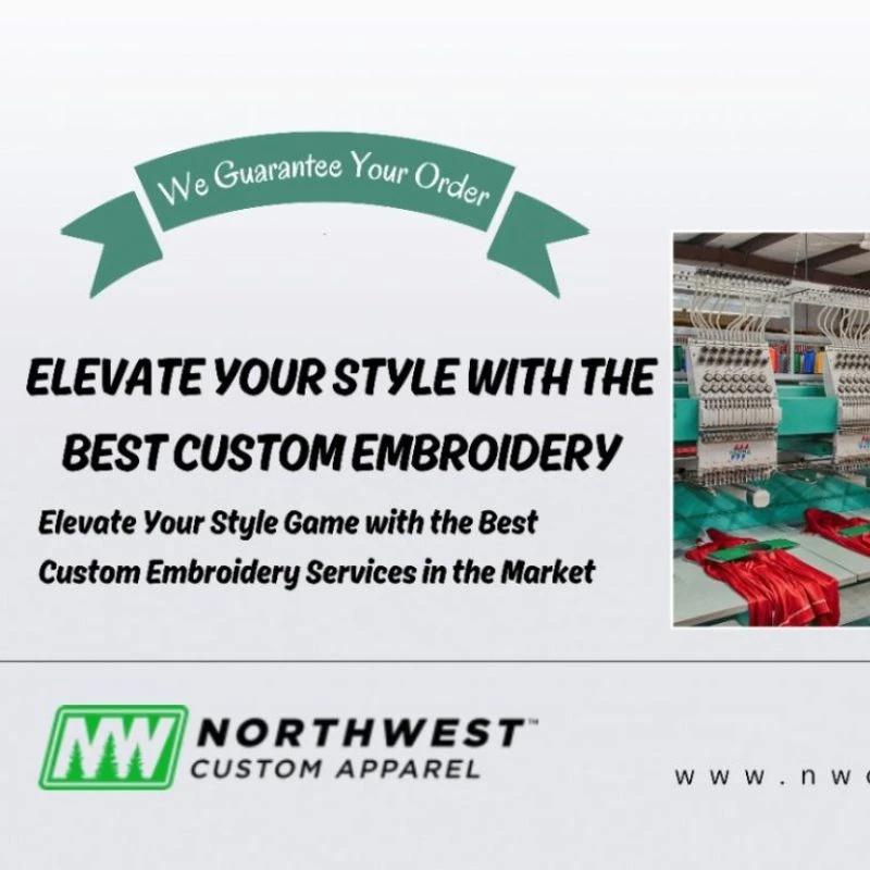 Embroidery in Washington DC at NW Custom Apparel