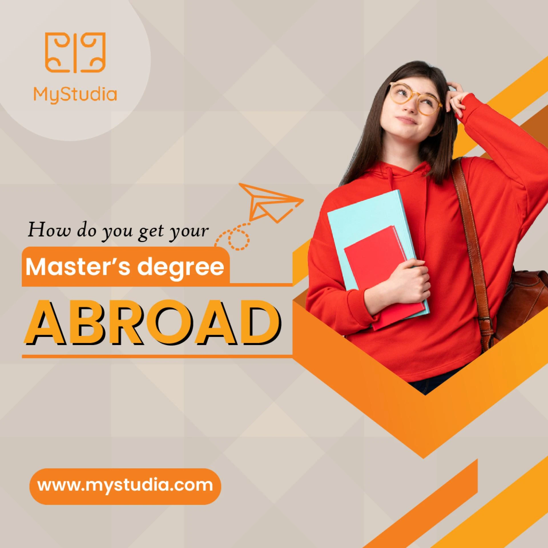 How do you get your master's degree abroad?