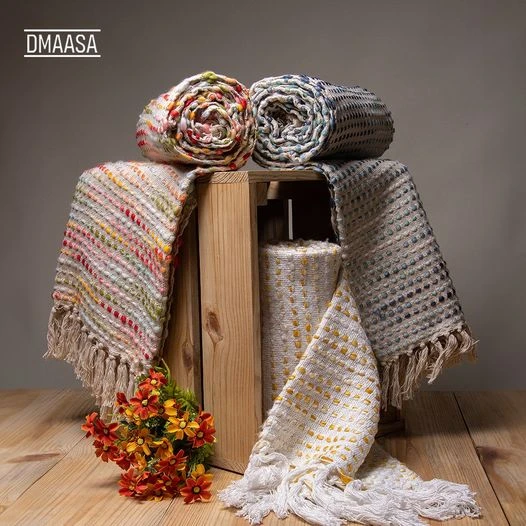 Wrap Yourself in Luxury: DMAASA's Must-Have Sofa Throws for Home Styling