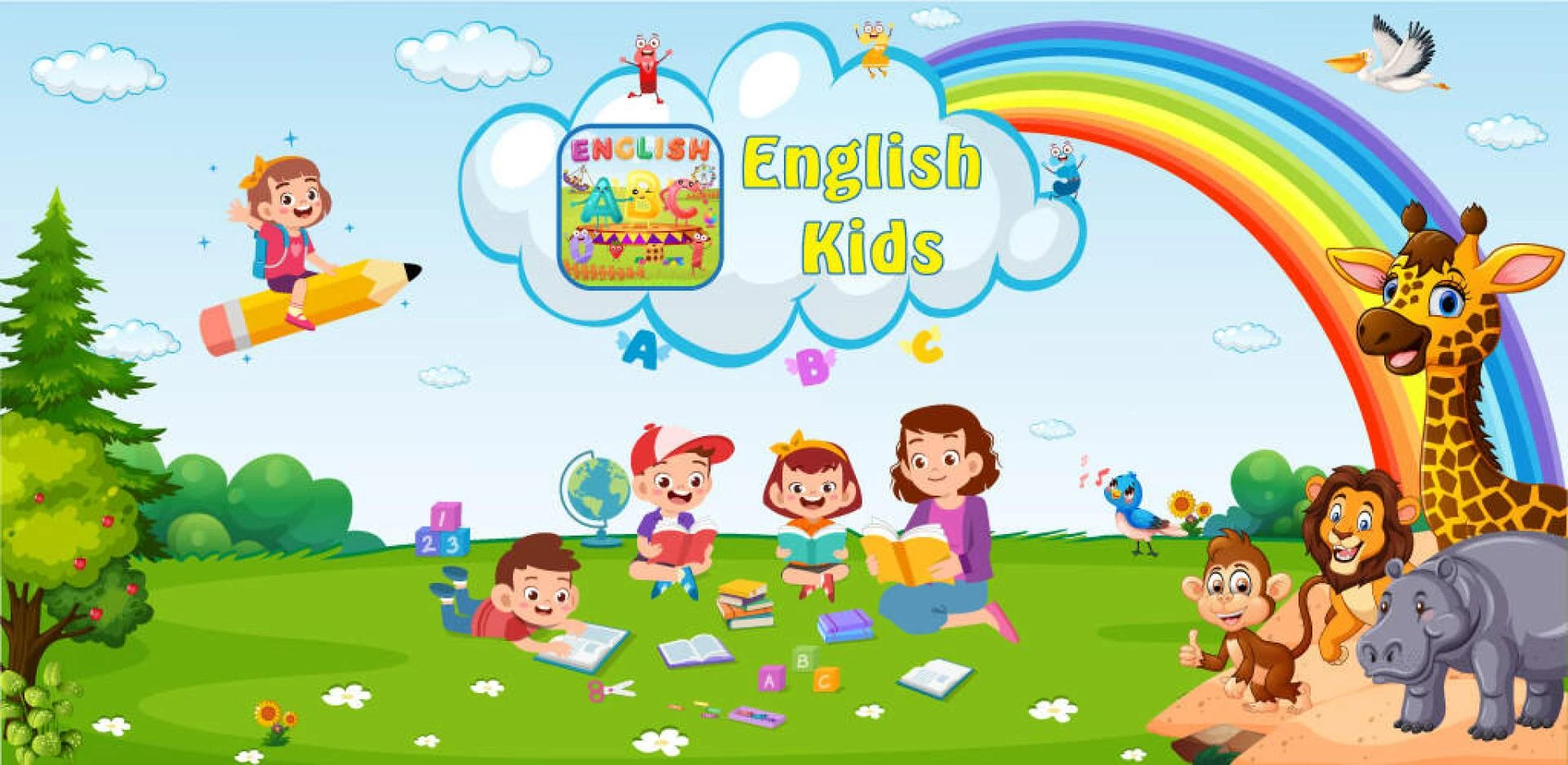 The Ultimate Educative And Entertaining English Learning Game For Your Kids!