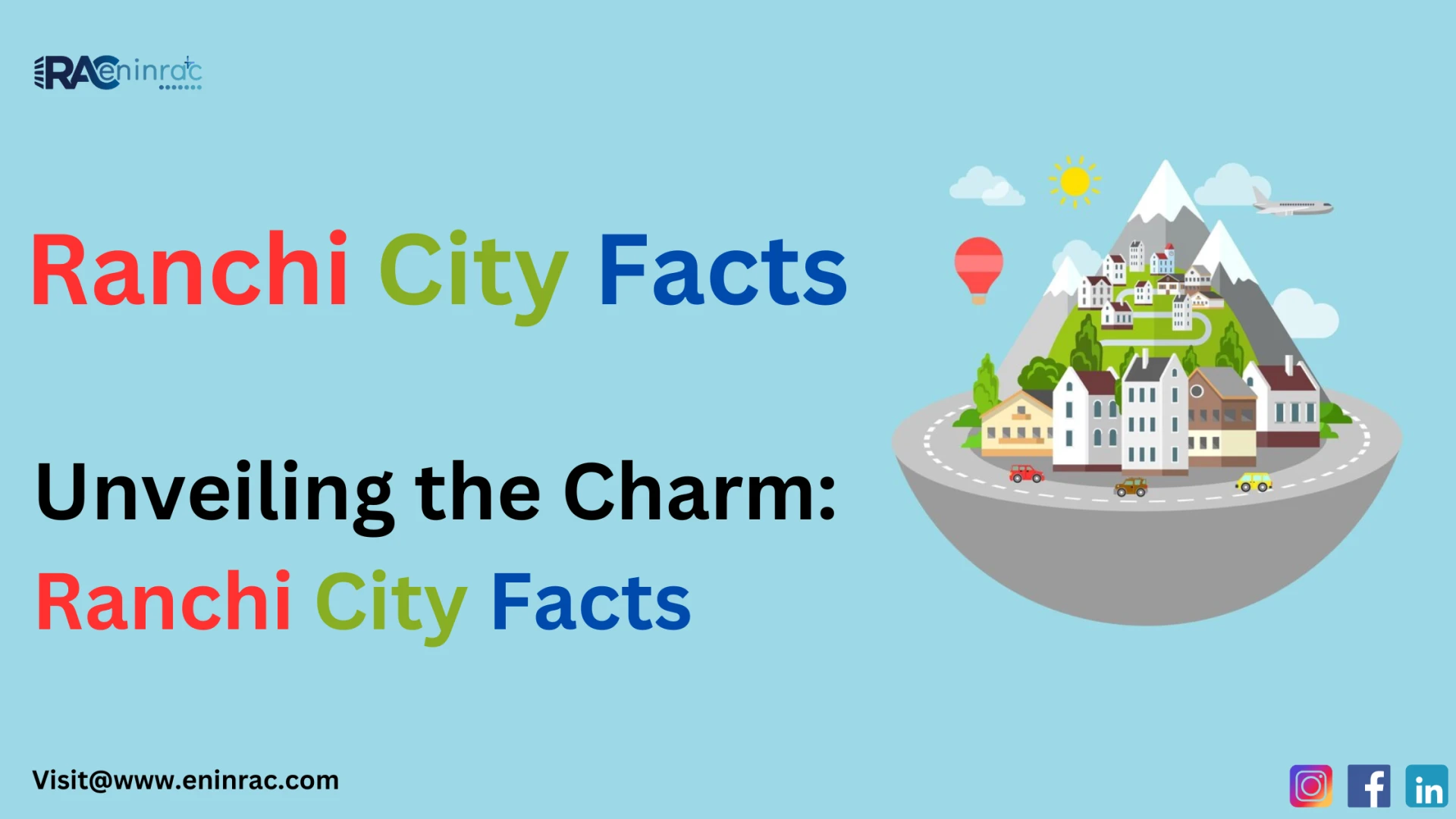 Unveiling the Charm: Ranchi City Facts