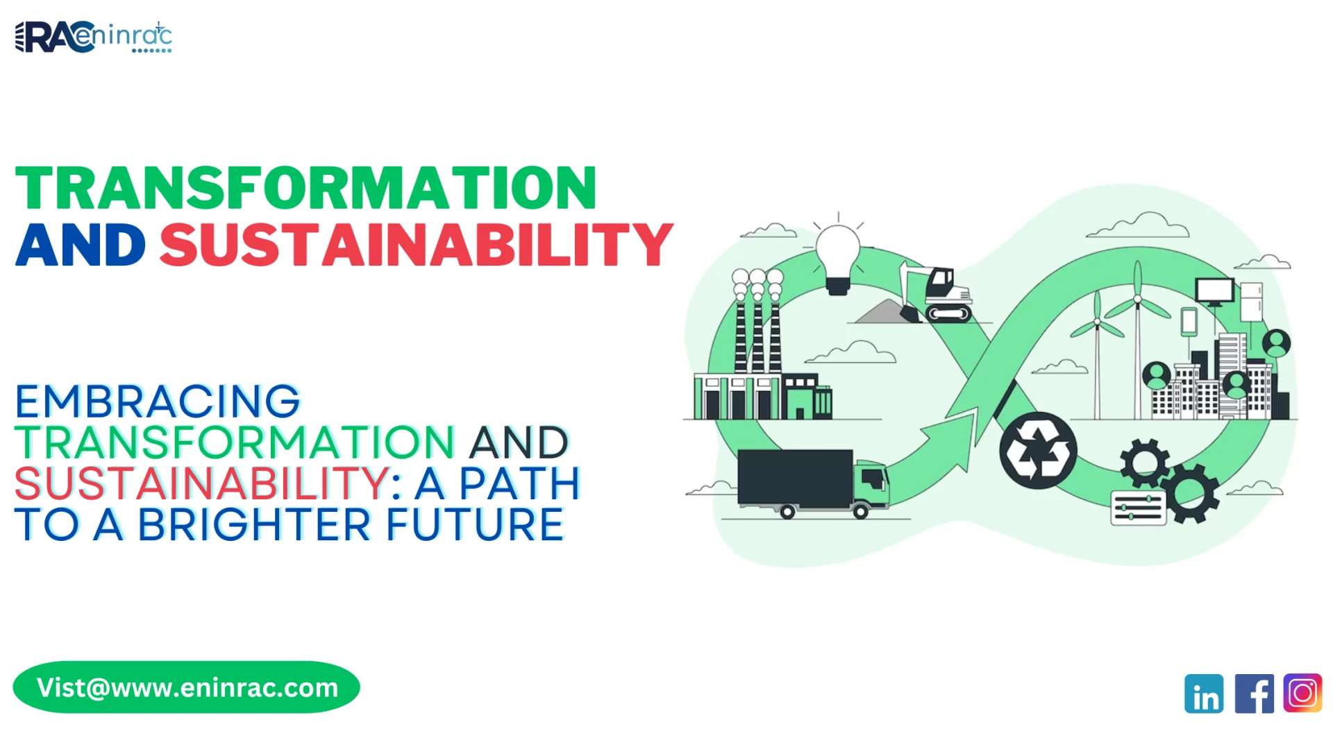 Embracing Transformation And Sustainability: A Path To A Brighter Future