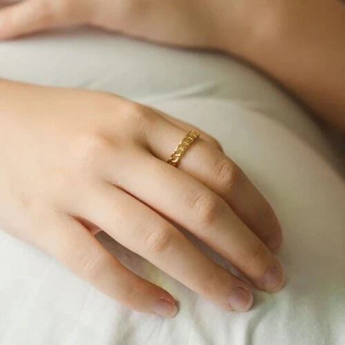A Luxurious Look: The Gold Plated Rings From Holysab
