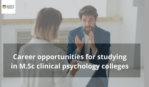 What are the career opportunities for studying in M.Sc clinical psychology colleges in Mumbai?