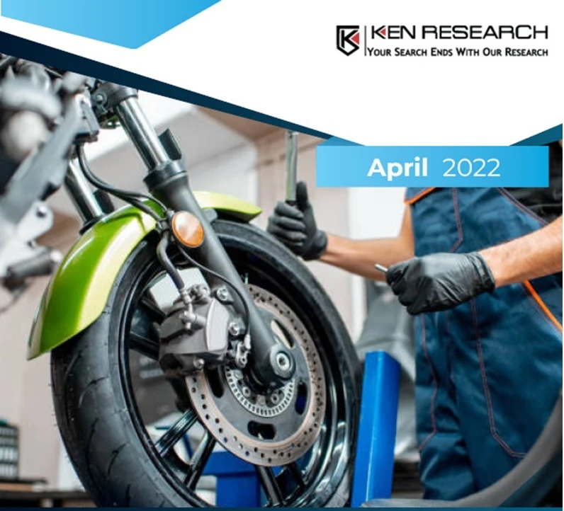 India Two-Wheeler Aftermarket Services Industry is expected to expand at a CAGR of ~7.7% in Revenue in between FY’22 and FY’27: Ken Research