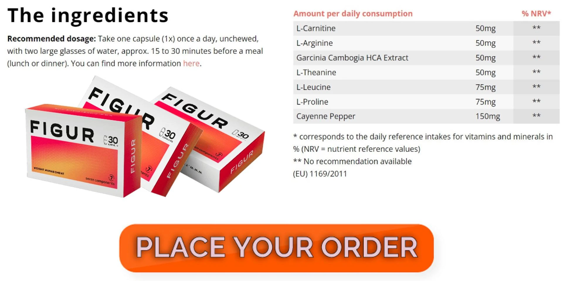 Figur UK Weight Loss Capsules Benefits &amp; Reviews