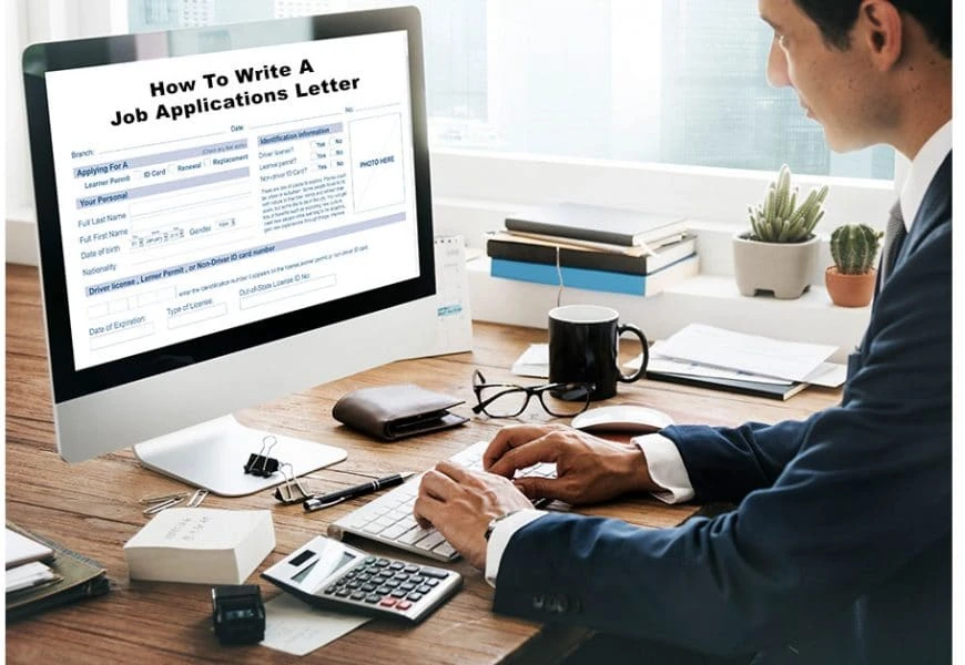 How To Write A Job Applications Letter | Format And Samples