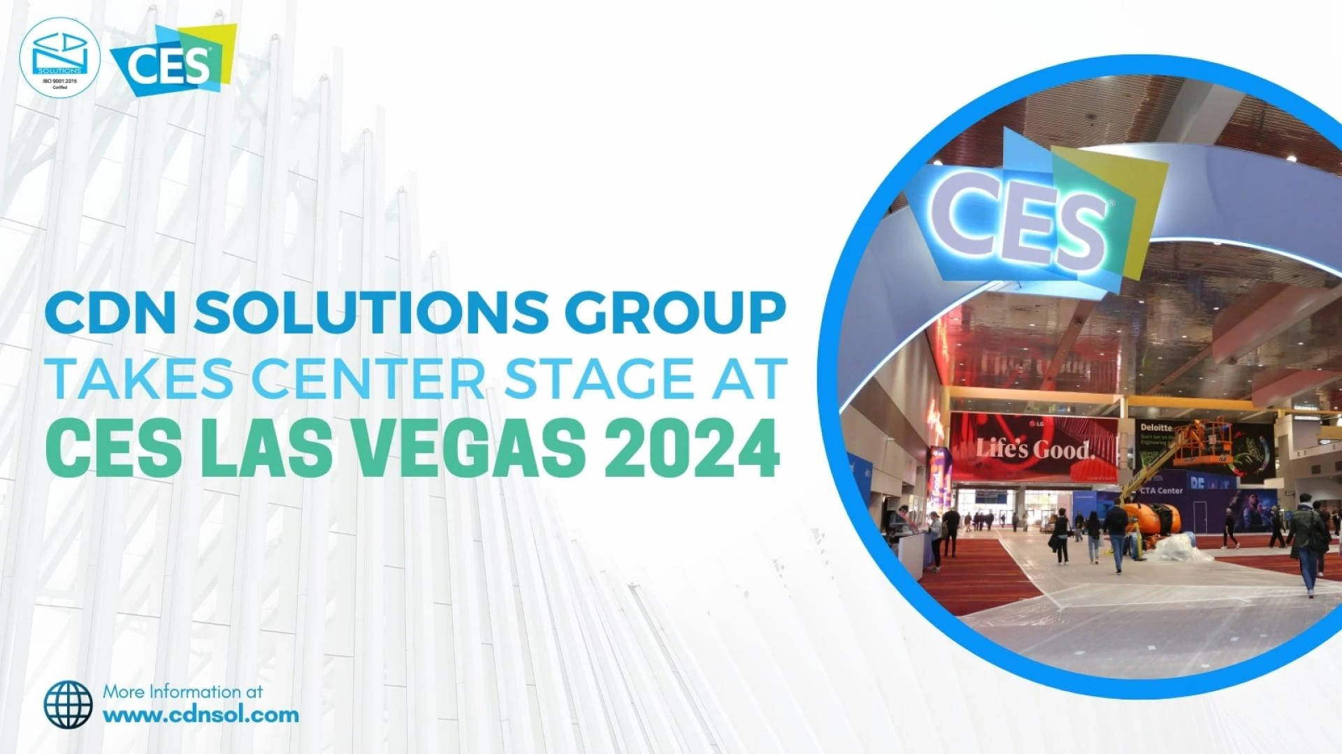 CDN Solutions Group Takes Center Stage at CES Las Vegas 2024
