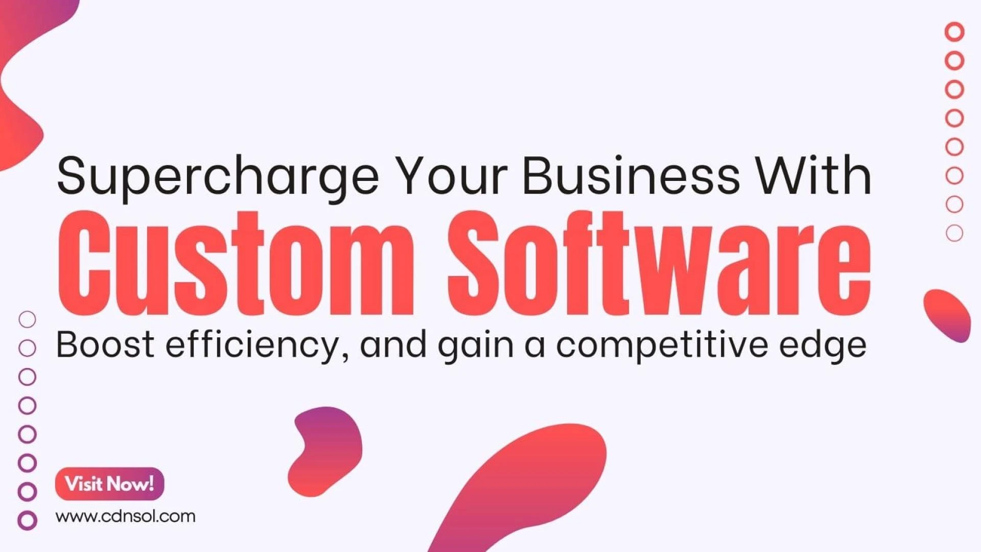 Supercharge Your Business with Custom Software