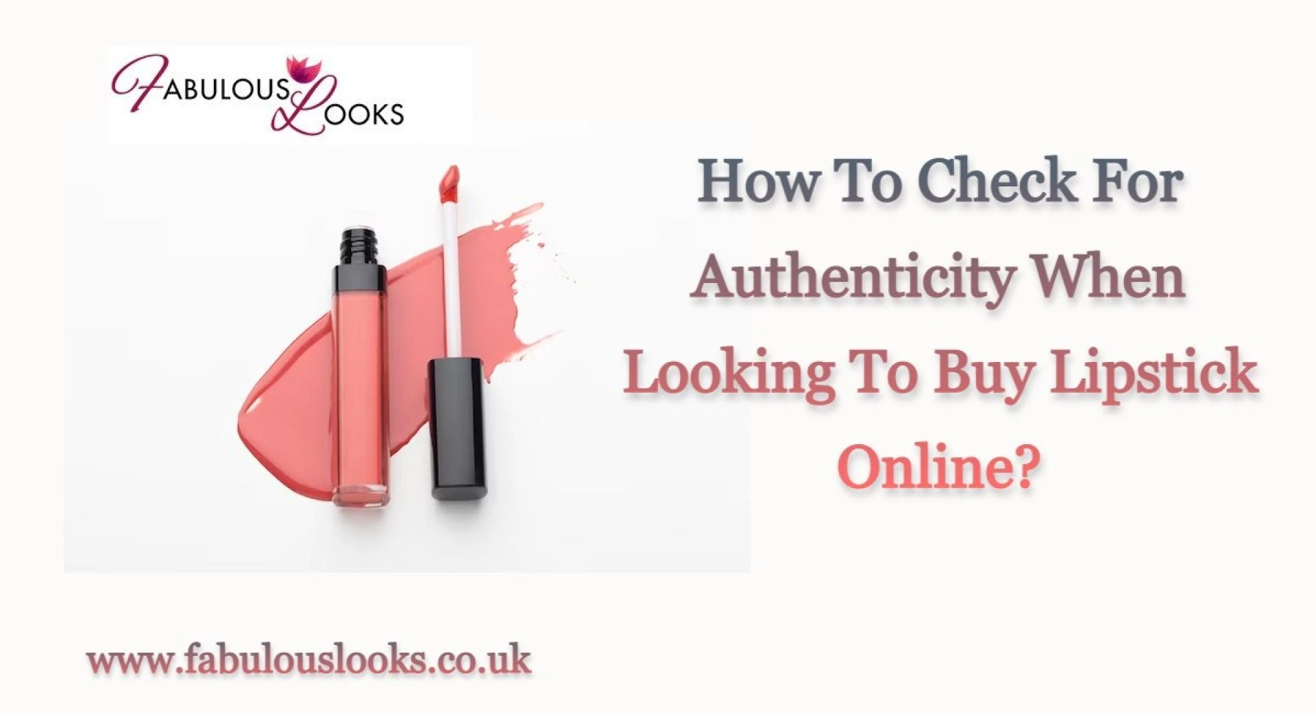 How To Check For Authenticity When Looking To Buy Lipstick Online