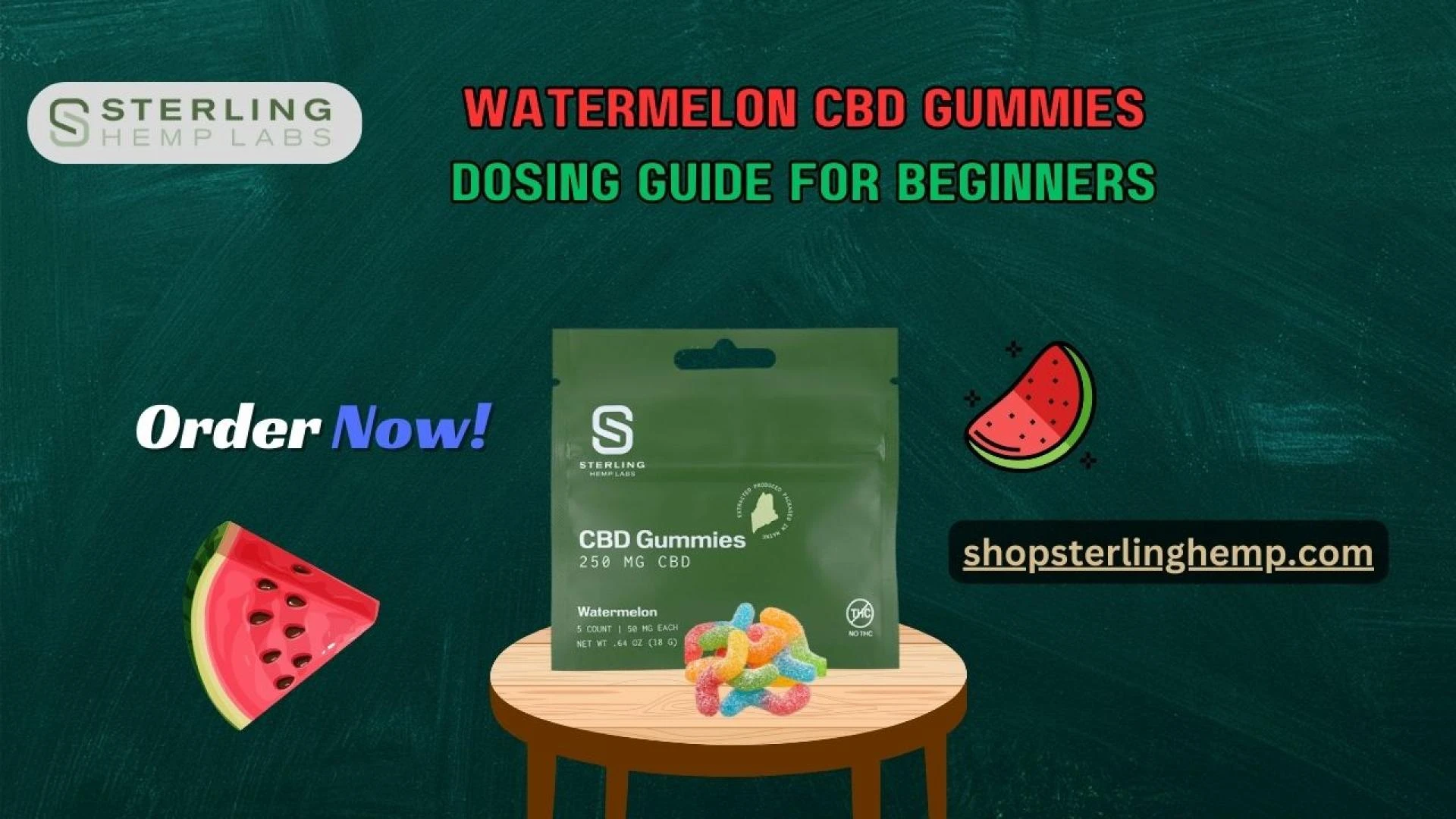 Watermelon CBD Gummies: Dosing Guide for Beginners