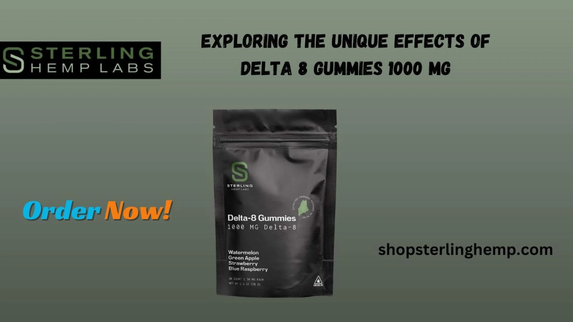 Exploring the Unique Effects of Delta 8 Gummies 1000 mg