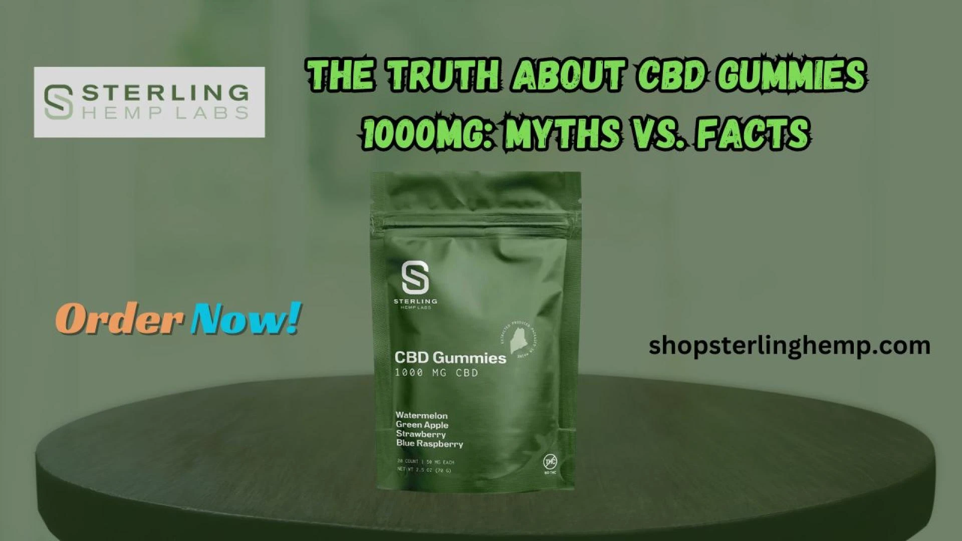 The Truth About CBD Gummies 1000mg: Myths vs. Facts