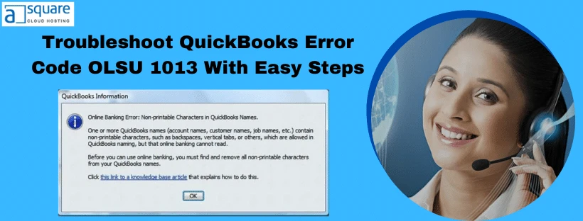 Troubleshoot QuickBooks Error Code OLSU 1013 With Easy Steps
