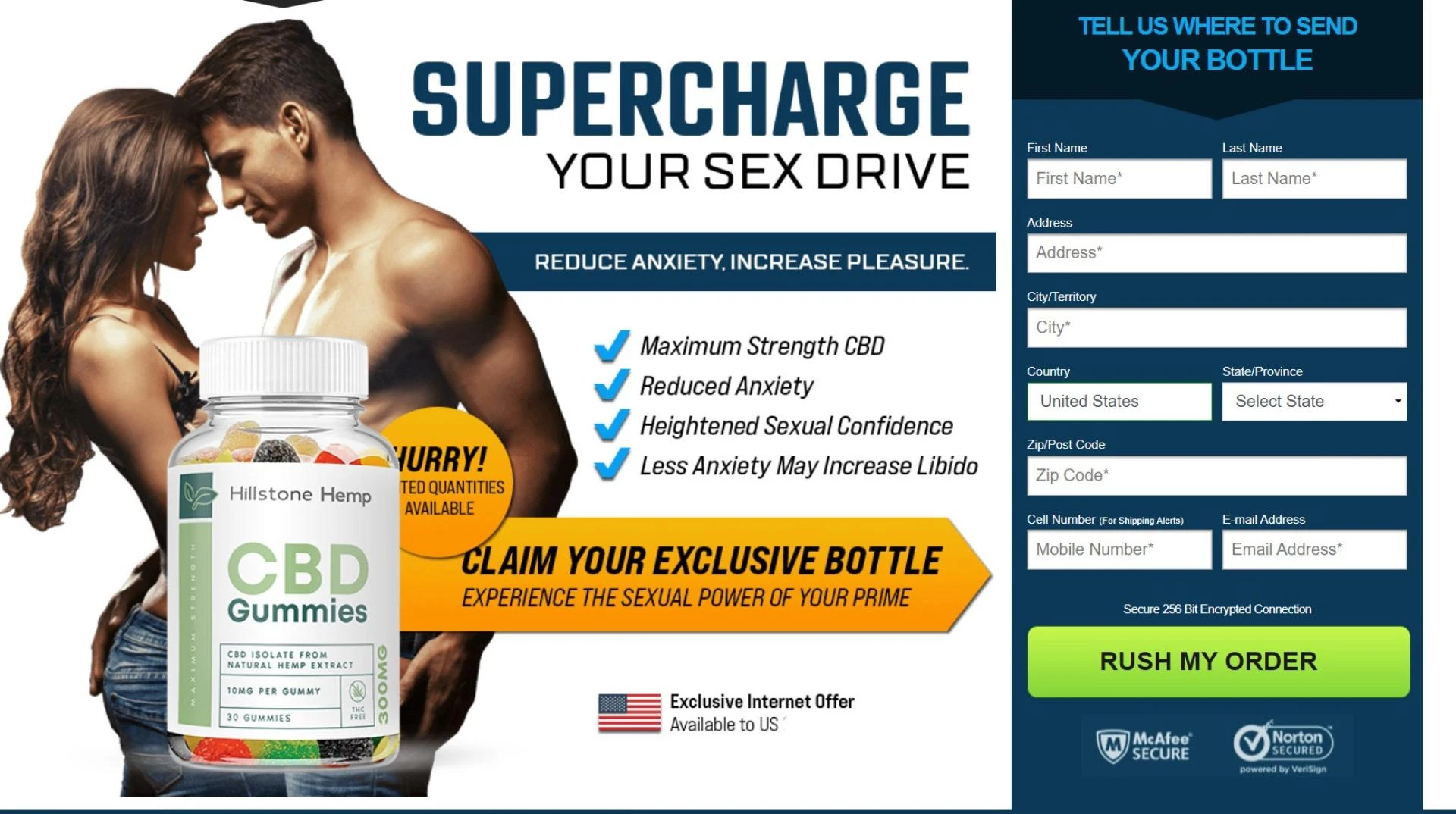 Hillstone Male CBD Gummies United States Reviews [2023]