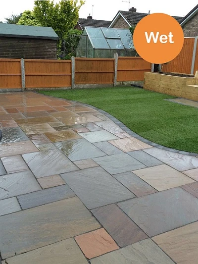 Raj Green Sandstone Paving at Royale Stones