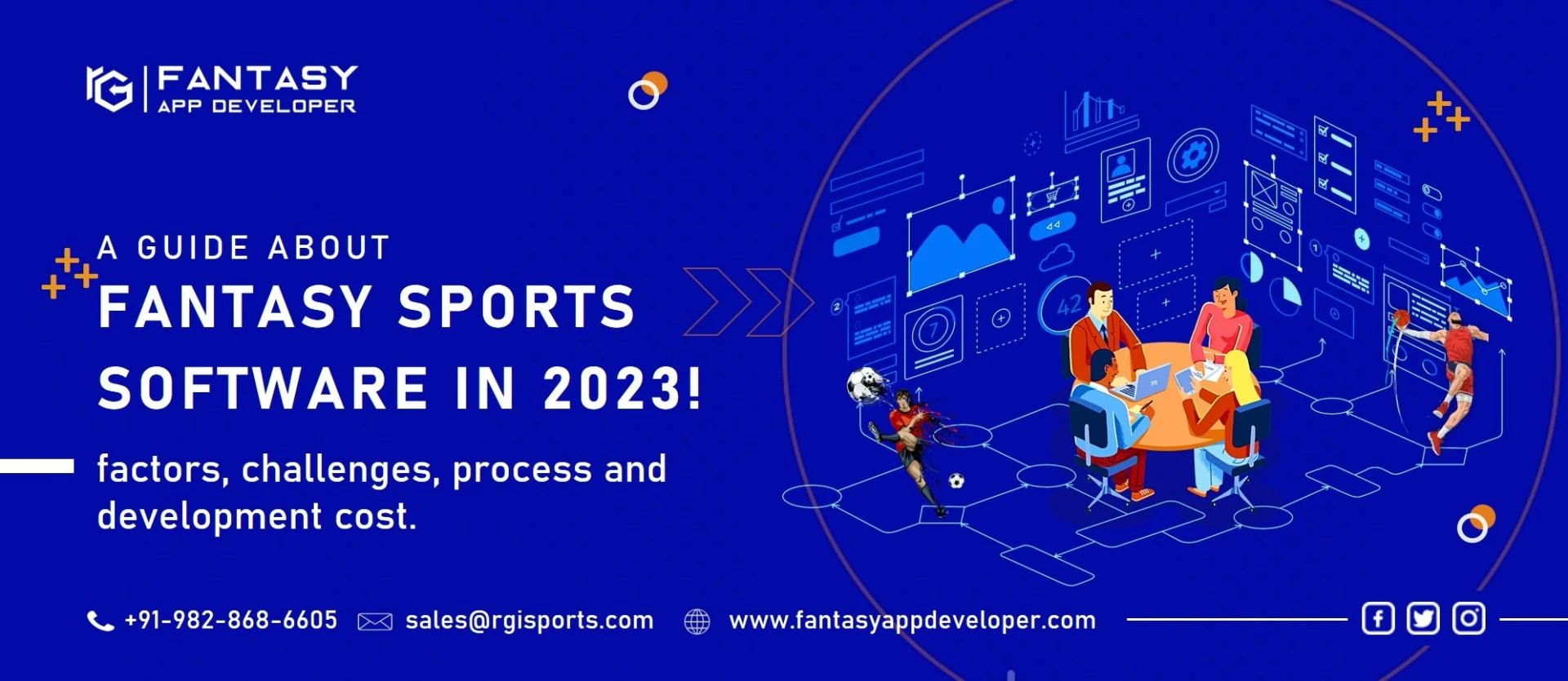 A guide about Fantasy Sports Software in 2023: Factors, Challenges, Process and Development Cost!
