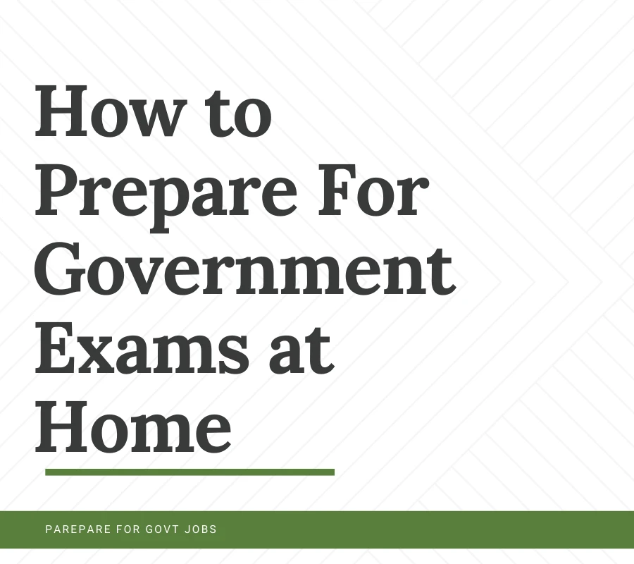 How To Prepare For Competitive Exams Without Work?