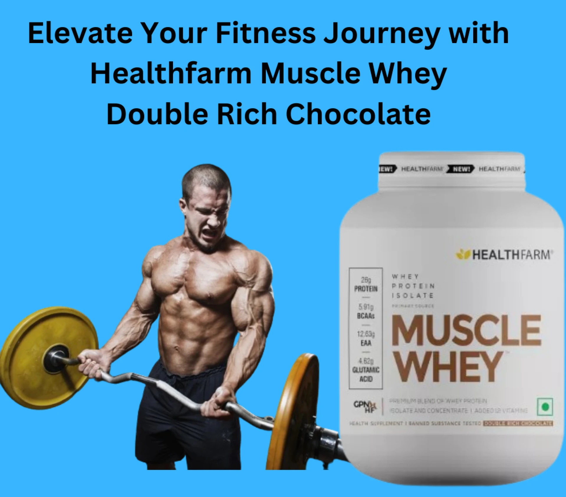 How Healthfarm Muscle Whey Rich Chocolate Supports Muscle Growth and Recovery?