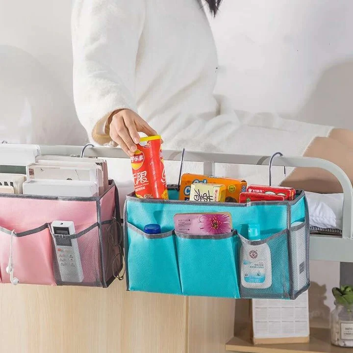 9 Bedside Storage Hanging Organizer Ideas to Keep Your Bedroom Neat and Tidy - PapaLiving