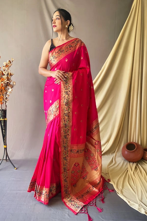 How to identify a Paithani saree