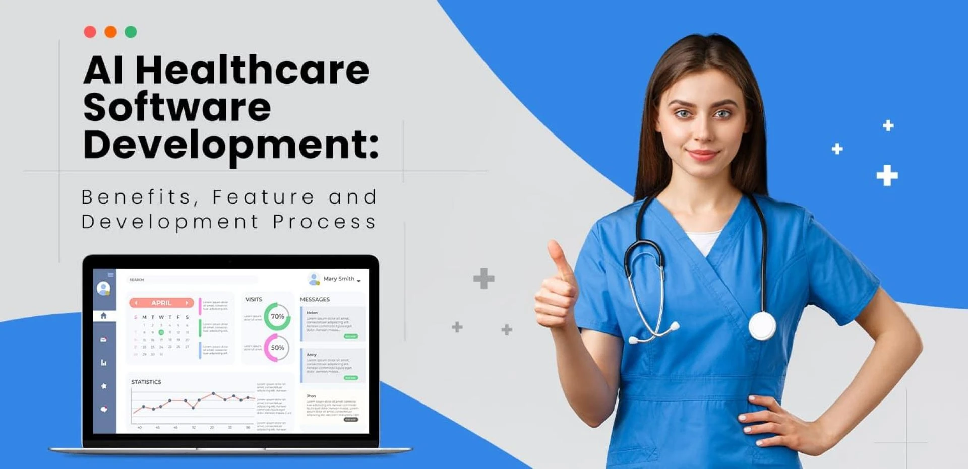 How to use AI in Healthcare software development for enhanced patient care?