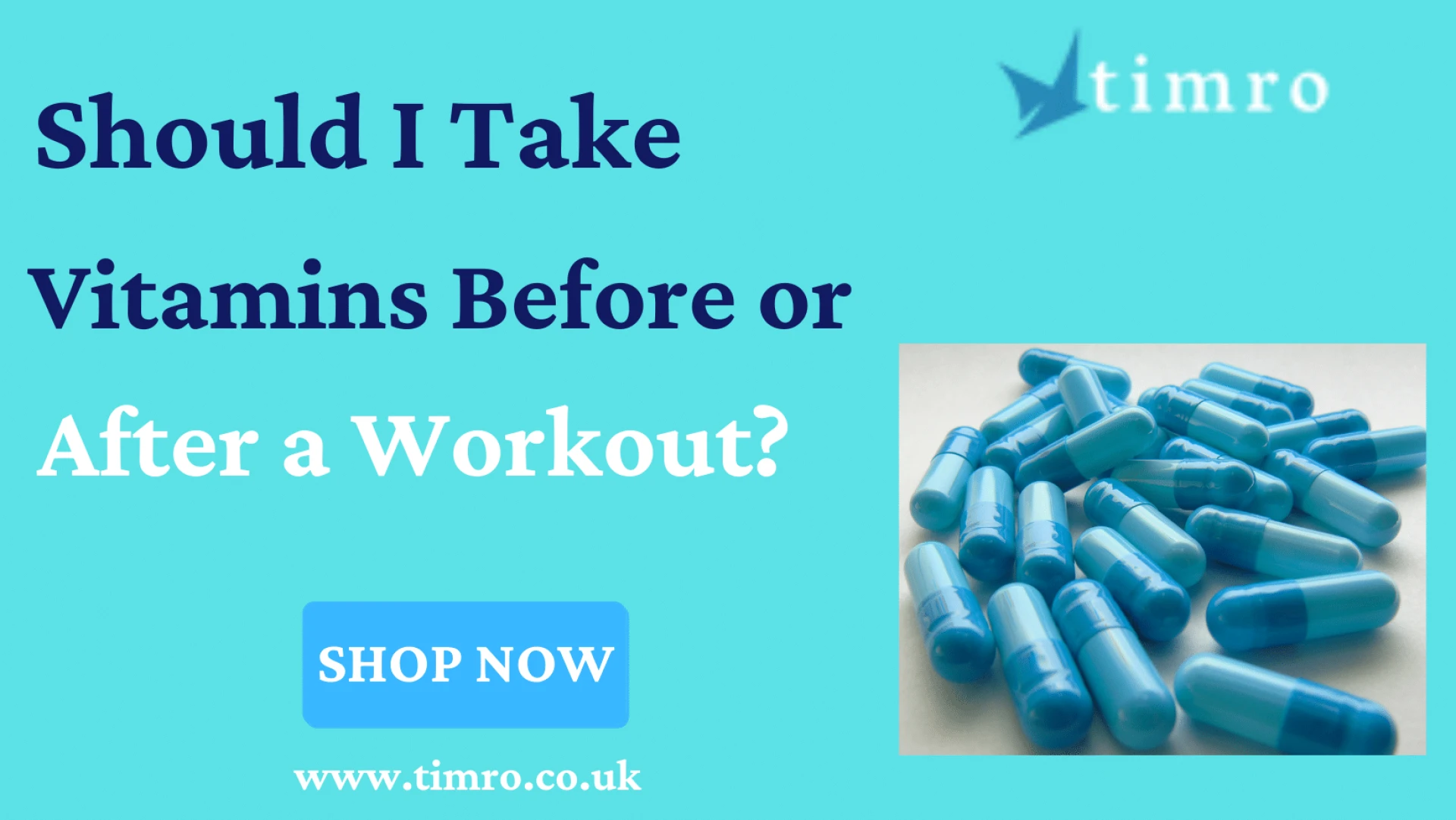 Should I Take Vitamins Before or After a Workout?