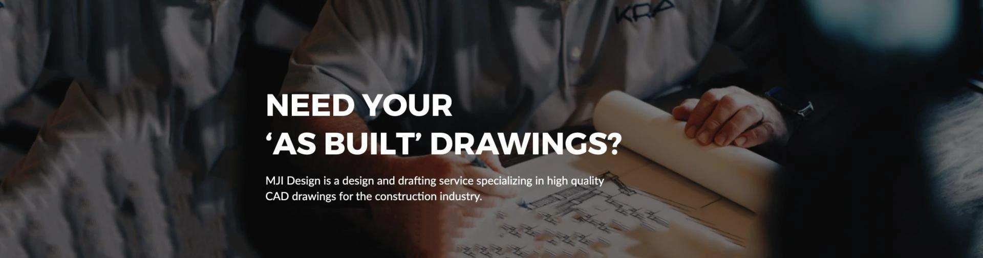 As constructed design services through professionals