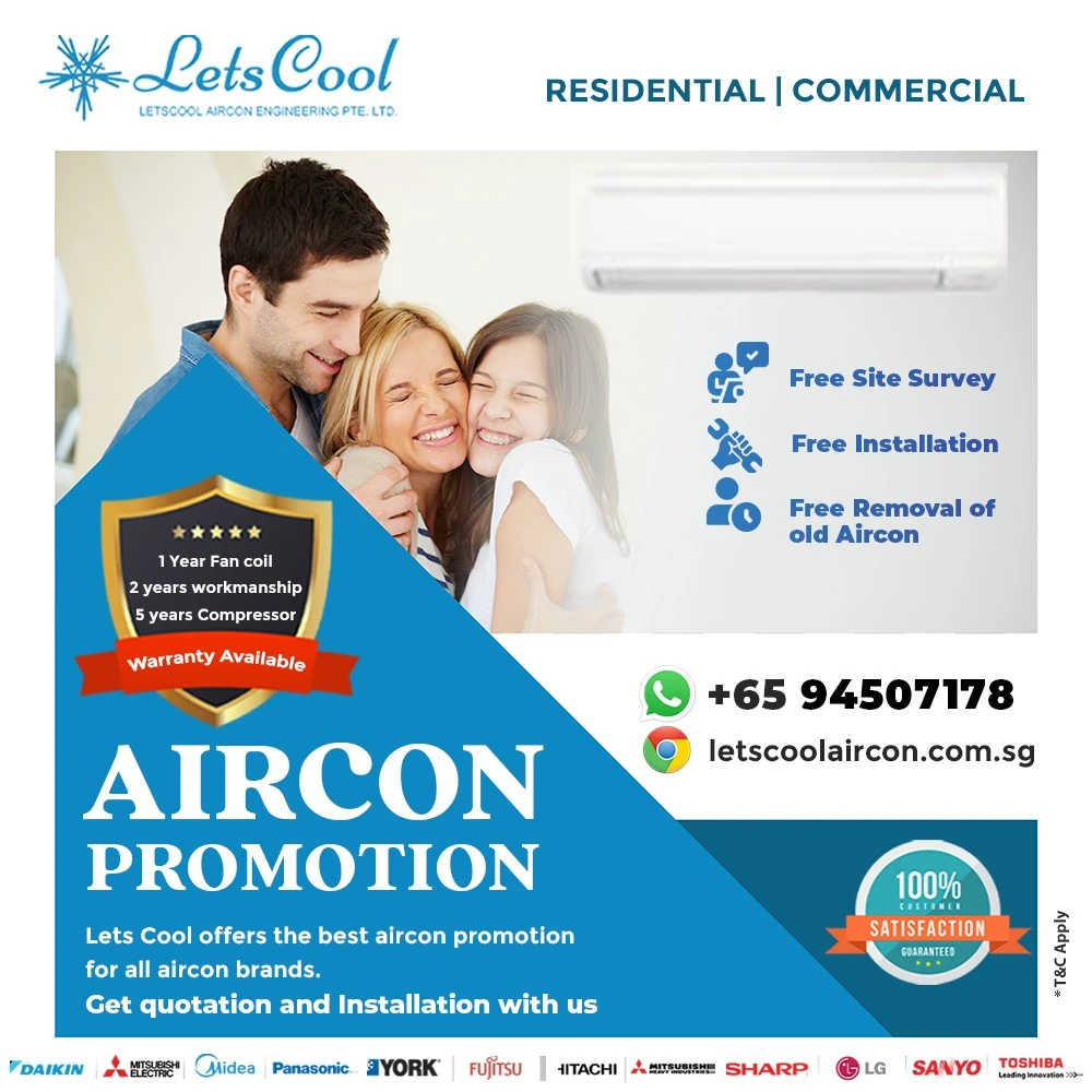 Aircon Promotion - Letscool