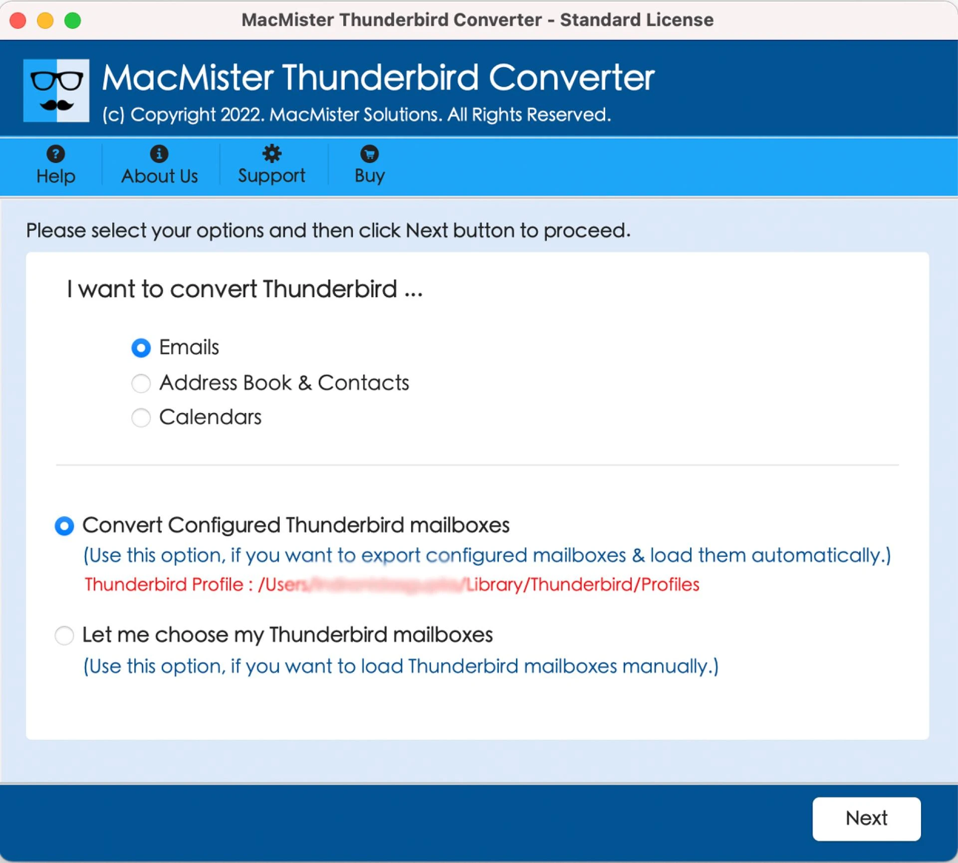 How do I Copy all my emails from Thunderbird to Outlook on Mac?