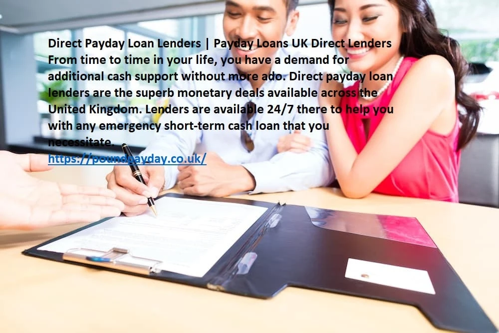 What Is a Direct Payday Loan Lenders?