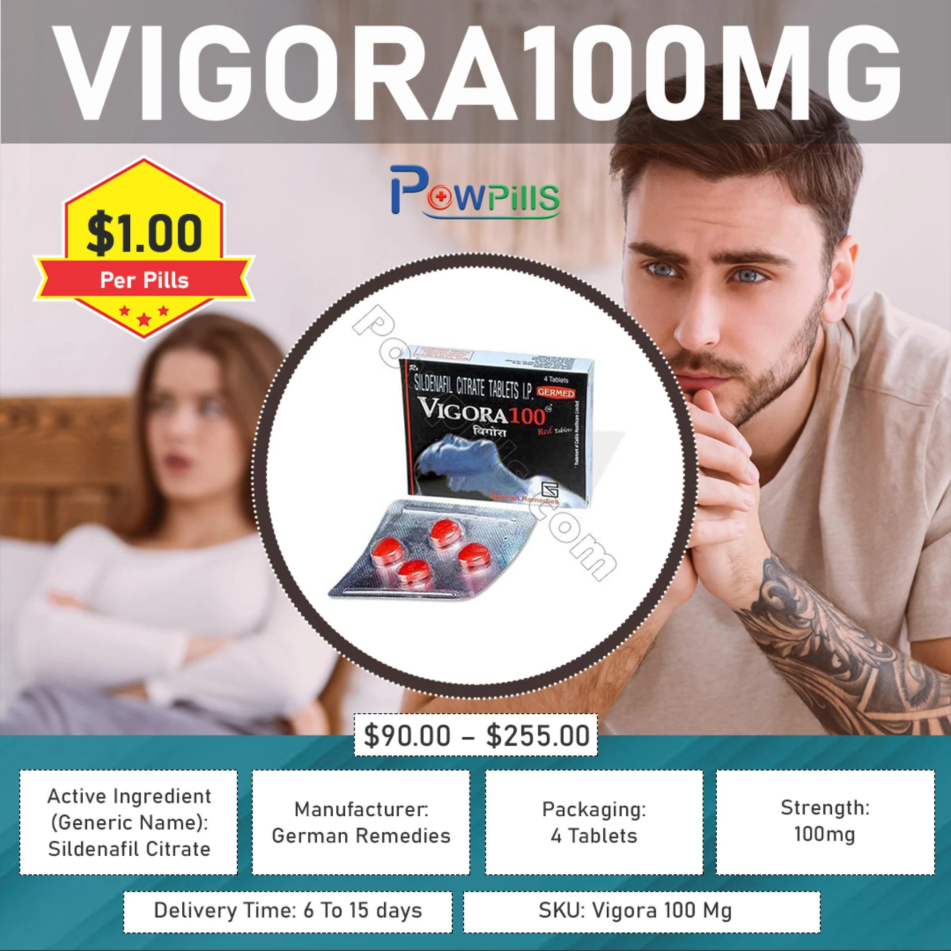 What is vigora 100mg?