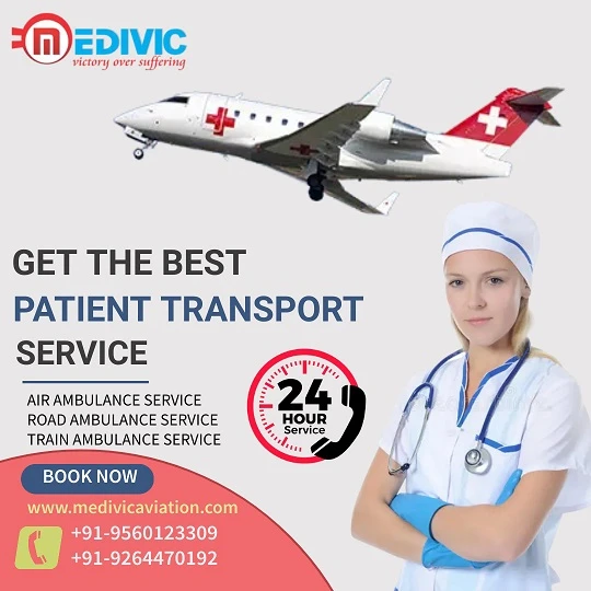 Medivic Aviation Air Ambulance Service in Guwahati Organizes Air Medical Transfer with Efficiency