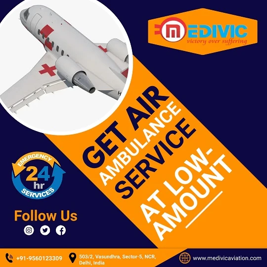 Medivic Aviation Air Ambulance Service in Varanasi Performs to the Best of Its Caliber