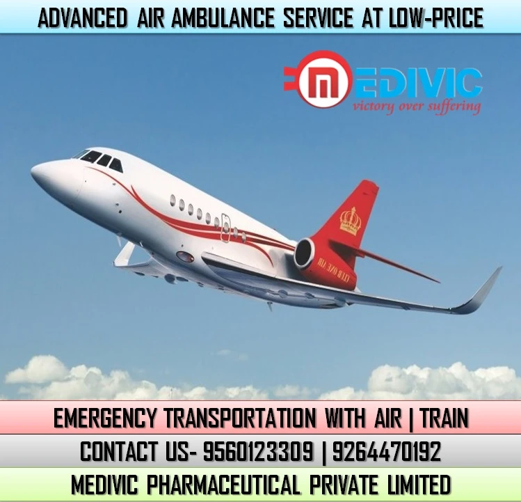 Medivic Aviation Air Ambulance Service in Patna is India’s Trust Worthy Air Medical Service